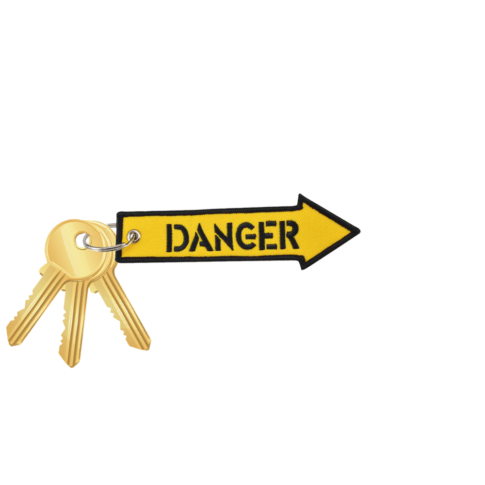 Key Tag Danger